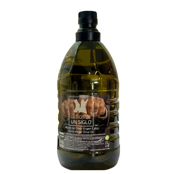 Botella PET 2L de Olivos de un Siglo Virgen Extra
