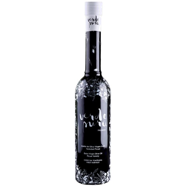 Botella de 500ml PICUAL de AOVE Premium Selección Verde Puro