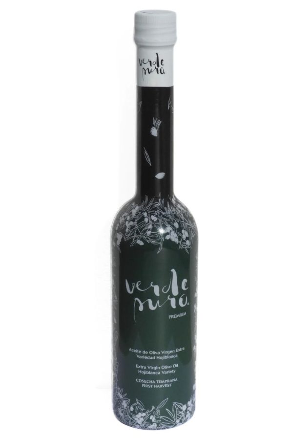 Botella de 500ml de AOVE Premium Selección Verde Puro